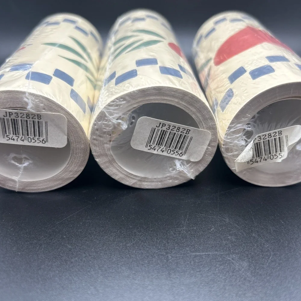 Country Hearts Prepasted Wallpaper Border 3x 5 Yard Rolls Vintage Cottagecore